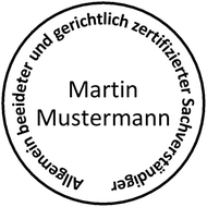 Musterabdruck