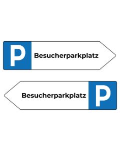 Fertigschild - Besucherparkplatz
