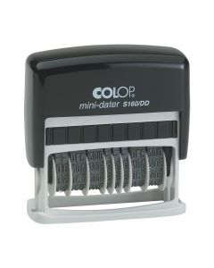 Colop Mini-Dater S 160/DD Doppel-Datumstempel - 49x4 mm