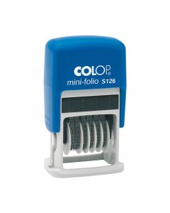 Colop Mini-Folio S 126 Ziffernstempel