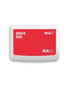COLOP MICRO-MAKE 1 Stempelkissen - brave red