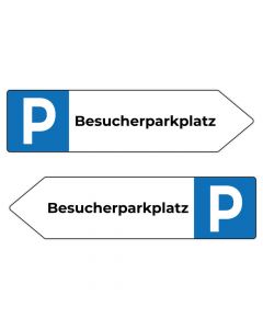 Fertigschild - Besucherparkplatz