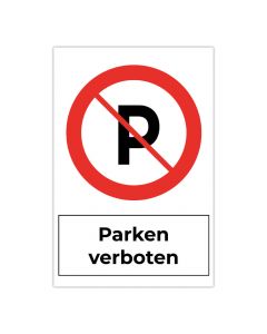 Fertigschild - Parken verboten 2