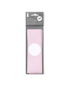 WRAP AROUND LABELS - rose - 310 x 55 mm - 10 pcs.