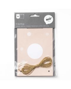 BUNTINGS - kraft - 115 x 160 mm - 2 x 5 pcs.