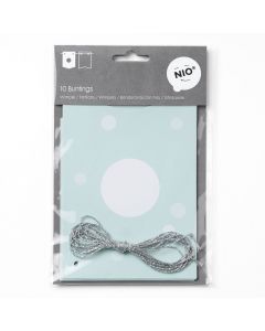 BUNTINGS - mint - 115 x 160 mm - 2 x 5 pcs.