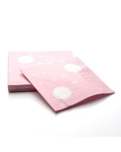 NAPKINS - rose - 165 x 165 mm - 16 pcs.