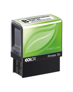 Post - Barfreimachung - Colop Printer 30 Green Line - 47x18 mm