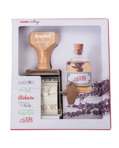 Trodat Vintage V3 Stempelset - 42x15 mm