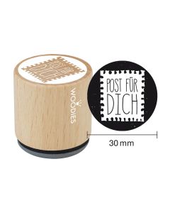 Woodies Motivstempel - Post für Dich