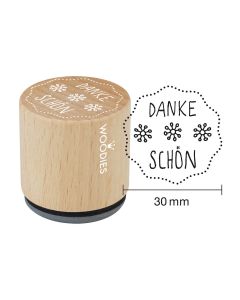 Woodies Motivstempel - Danke schön