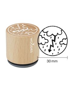 Woodies Motivstempel - Gewitter
